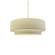 Small Tier 1-Light Pendant (254|CER-6540-VAN-MBLK-BEIG-TWST-LED1-700)