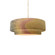 Small Tier 1-Light Pendant (254|CER-6540-SLHY-NCKL-BEIG-TWST)