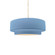 Small Tier 1-Light Pendant (254|CER-6540-SKBL-BRSS-BEIG-TWST)