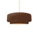 Small Tier 1-Light Pendant (254|CER-6540-RRST-NCKL-BEIG-TWST)