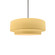 Small Tier 1-Light Pendant (254|CER-6540-MYLW-NCKL-RIGID)