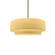 Small Tier 1-Light Pendant (254|CER-6540-MYLW-BRSS-RIGID-LED1-700)