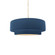 Small Tier 1-Light Pendant (254|CER-6540-MID-BRSS-BEIG-TWST)