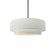 Small Tier 1-Light Pendant (254|CER-6540-MAT-MBLK-RIGID)