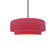 Small Tier 1-Light Pendant (254|CER-6540-CRSE-MBLK-RIGID)