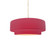 Small Tier 1-Light Pendant (254|CER-6540-CRSE-MBLK-BEIG-TWST)