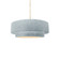Small Tier 1-Light Pendant (254|CER-6540-CONC-NCKL-BEIG-TWST)