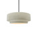 Small Tier 1-Light Pendant (254|CER-6540-CKC-MBLK-RIGID)