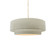 Small Tier 1-Light Pendant (254|CER-6540-CKC-MBLK-BEIG-TWST-LED1-700)