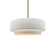 Small Tier 1-Light Pendant (254|CER-6540-BIS-BRSS-RIGID)
