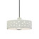 Perforated Dish 1-Light Pendant (254|CER-6467-MAT-ABRS-BKCD-LED1-700)