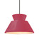 Medium Trapezoid 1-Light Pendant (254|CER-6423-CRSE-MBLK-RIGID)