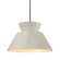 Medium Trapezoid 1-Light Pendant (254|CER-6423-CRK-MBLK-RIGID)