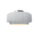 Small Tier Pleated Semi-Flush (254|CER-6370-WTWT-NCKL)