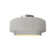 Small Tier Pleated Semi-Flush (254|CER-6370-BIS-NCKL)