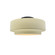Small Tier Semi-Flush (254|CER-6360-VAN-MBLK)