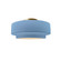 Small Tier Semi-Flush (254|CER-6360-SKBL-BRSS)