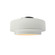 Small Tier Semi-Flush (254|CER-6360-MAT-NCKL-LED1-700)
