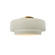 Small Tier Semi-Flush (254|CER-6360-CRK-BRSS)