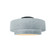 Small Tier Semi-Flush (254|CER-6360-CONC-MBLK-LED1-700)