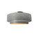 Small Tier Semi-Flush (254|CER-6360-ANTS-NCKL)