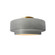 Small Tier Semi-Flush (254|CER-6360-ANTS-BRSS)