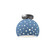 Perforated Small Globe Semi-Flush (254|CER-6357-SKBL-NCKL)