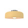 Small Spire Semi-Flush (254|CER-6340-MYLW-NCKL)