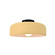 Small Spire Semi-Flush (254|CER-6340-MYLW-MBLK)