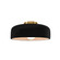 Small Spire Semi-Flush (254|CER-6340-BLK-BRSS)