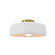 Small Spire Semi-Flush (254|CER-6340-BIS-BRSS)