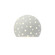 Perforated Globe ADA Wall Sconce (254|CER-5797-MAT)