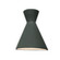 Retro LED Outdoor Wall Sconce - Closed Top (254|CER-3100W-PWGN)