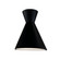 Retro LED Wall Sconce - Closed Top (254|CER-3100-BKMT)