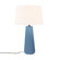 Tower Portable w/ Fabric Shade (254|CER-2585-SKBL-WHTE)