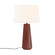Tower Portable w/ Fabric Shade (254|CER-2585-CLAY-WHTE)