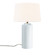 Spire Portable w/ Fabric Shade (254|CER-2575-WHT-WHTE)