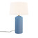 Spire Portable w/ Fabric Shade (254|CER-2575-SKBL-WHTE)