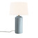 Spire Portable w/ Fabric Shade (254|CER-2575-CONC-WHTE)