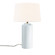 Spire Portable w/ Fabric Shade (254|CER-2575-BIS-WHTE)