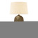 Tall Kava Portable w/ Fabric Shade (254|CER-2565-SLTR-CREM)