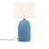 Tall Kava Portable w/ Fabric Shade (254|CER-2565-SKBL-WHTE)