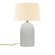 Tall Kava Portable w/ Fabric Shade (254|CER-2565-MAT-CREM)