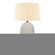 Tall Kava Portable w/ Fabric Shade (254|CER-2565-CRK-CREM)