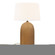 Tall Kava Portable w/ Fabric Shade (254|CER-2565-ANTG-WHTE)