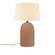Tall Kava Portable w/ Fabric Shade (254|CER-2565-ADOB-CREM)