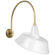 Academy 19.5'' Arched Mack Barn Light (279|TOB 2815HAB/S4-WHT)