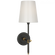 Bryant 15'' Cordless Bath Sconce (279|TOB 2039BZ/HAB-WG-CL)