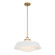 Xander 20'' Vibrant Gold + White Pendant (205|XAN-8009-VG-WH)