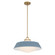 Xander 20'' Vibrant Gold + Blue Pendant (205|XAN-8009-VG-BL)